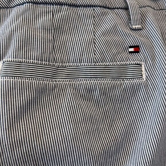 Tommy Hilfiger blue white striped chinos Size 10 EUC - Picture 5 of 7